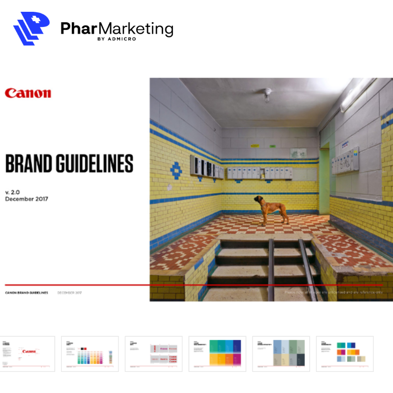 Brand guidelines của Canon